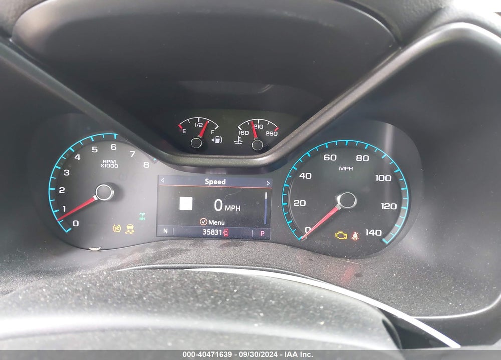 2021 CHEVROLET COLORADO 4WD SHORT BOX Z71 VIN: 1GCGTDEN5M1261030