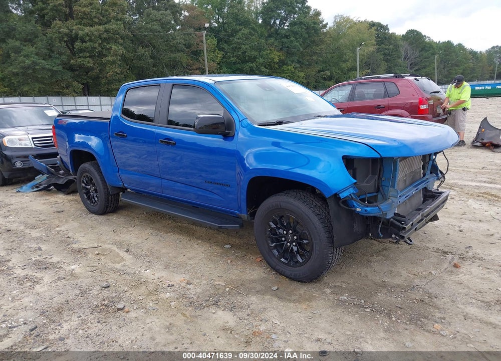 2021 CHEVROLET COLORADO 4WD SHORT BOX Z71 VIN: 1GCGTDEN5M1261030
