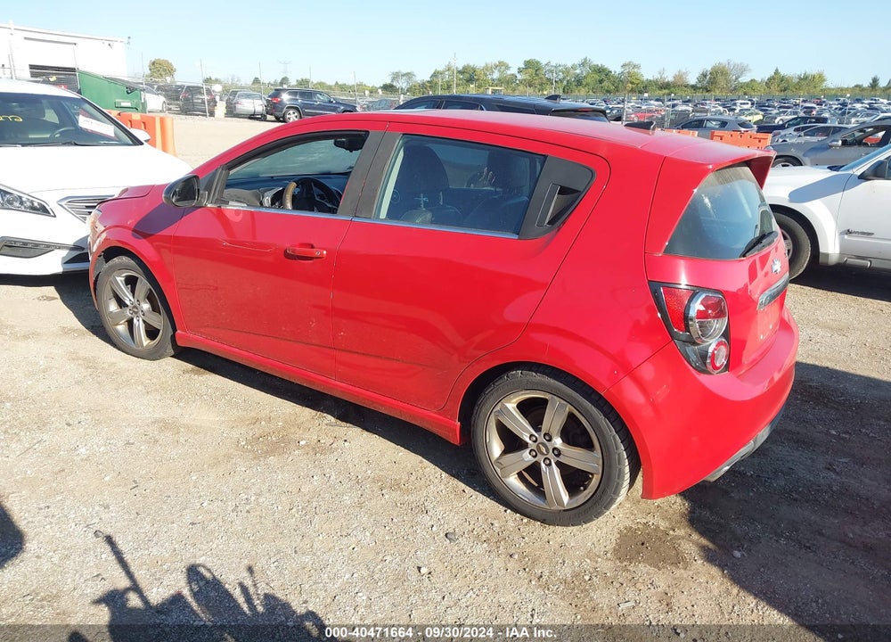 2013 CHEVROLET SONIC RS AUTO VIN: 1G1JG6SBXD4154885