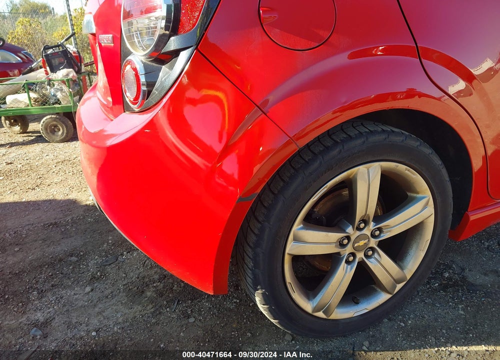 2013 CHEVROLET SONIC RS AUTO VIN: 1G1JG6SBXD4154885