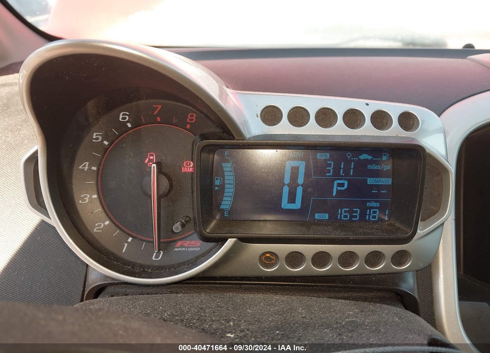 2013 CHEVROLET SONIC RS AUTO VIN: 1G1JG6SBXD4154885