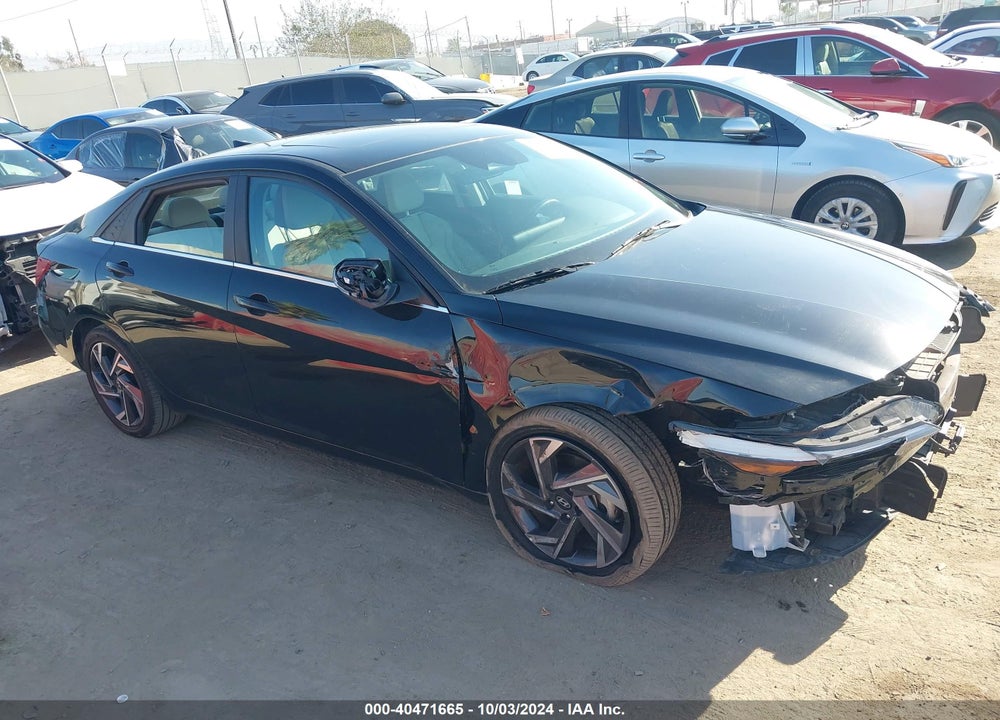 2024 HYUNDAI ELANTRA HYBRID LIMITED VIN: KMHLN4DJ0RU095475