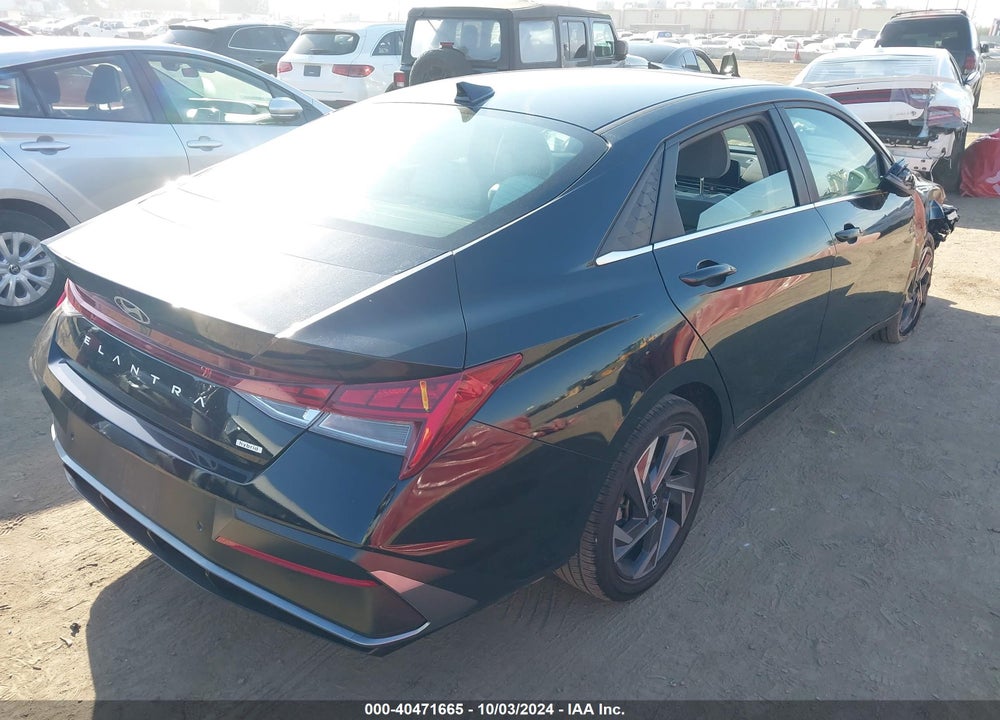 2024 HYUNDAI ELANTRA HYBRID LIMITED VIN: KMHLN4DJ0RU095475