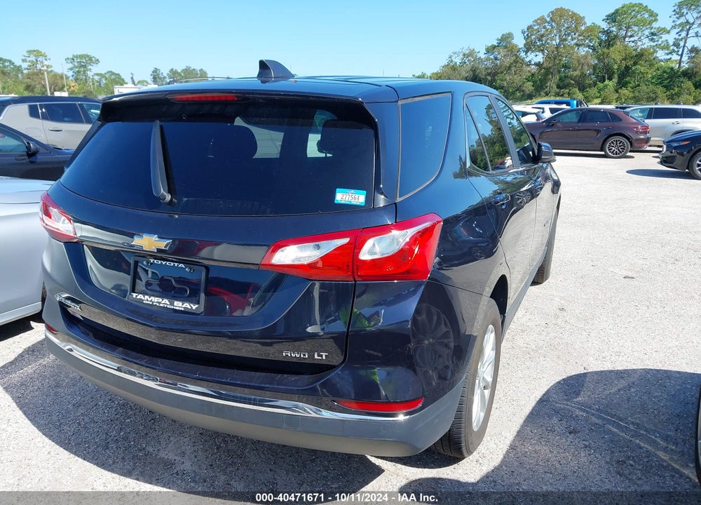 2021 CHEVROLET EQUINOX AWD LT VIN: 2GNAXUEV1M6108188