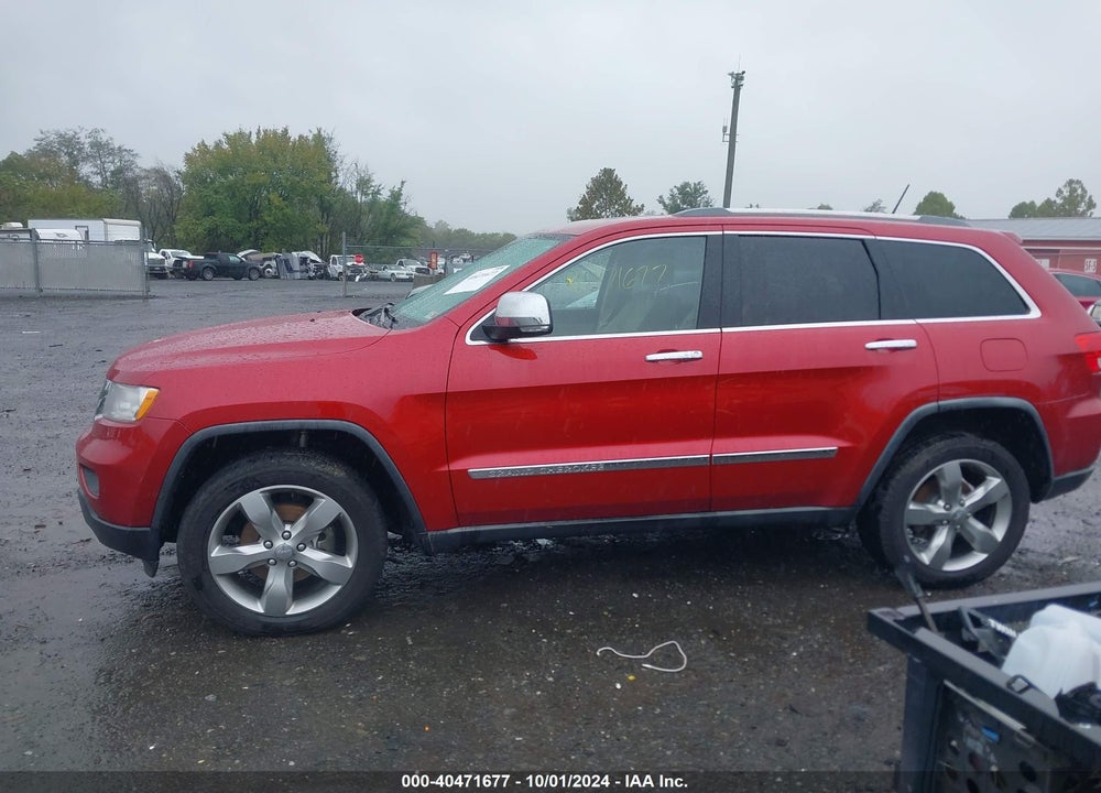 2011 JEEP GRAND CHEROKEE LIMITED VIN: 1J4RR5GG3BC703536