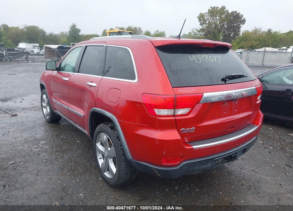 2011 JEEP GRAND CHEROKEE LIMITED VIN: 1J4RR5GG3BC703536