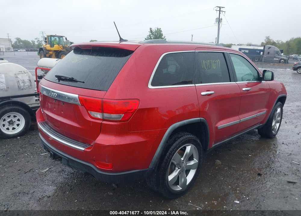 2011 JEEP GRAND CHEROKEE LIMITED VIN: 1J4RR5GG3BC703536