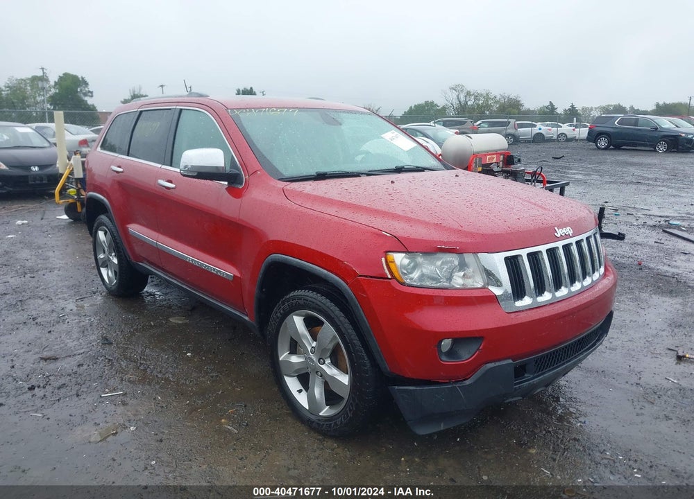 2011 JEEP GRAND CHEROKEE LIMITED VIN: 1J4RR5GG3BC703536