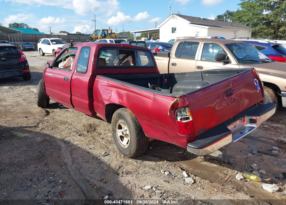1995 TOYOTA TACOMA XTRACAB VIN: 4TAUN53B2SZ004462