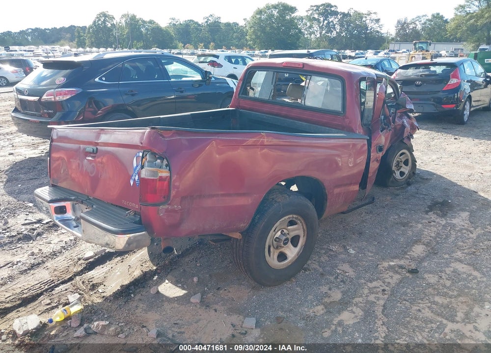 1995 TOYOTA TACOMA XTRACAB VIN: 4TAUN53B2SZ004462
