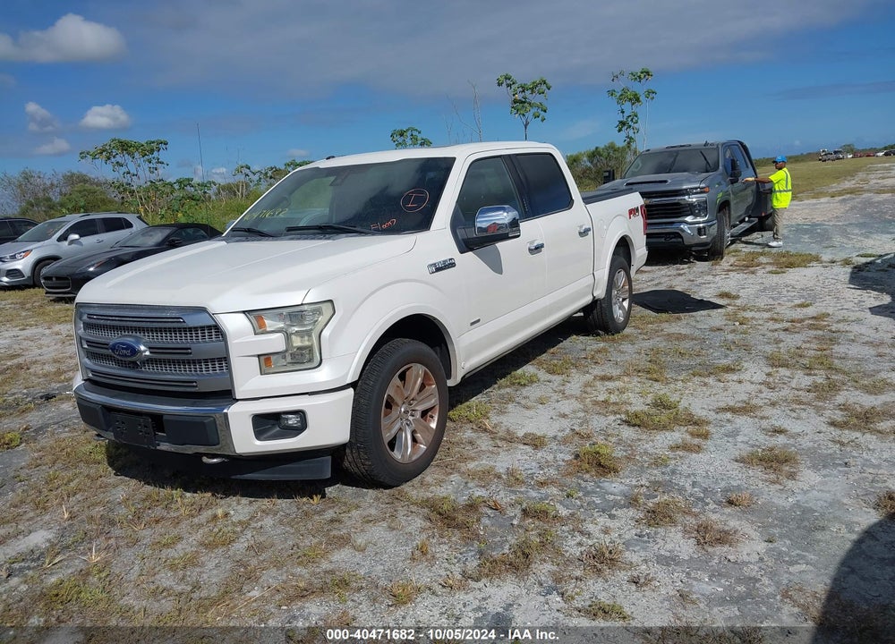 2017 FORD F-150 PLATINUM VIN: 1FTEW1EG2HFA20677