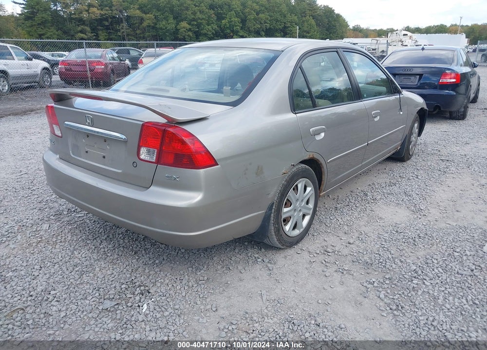 2003 HONDA CIVIC EX VIN: 2HGES25733H518204