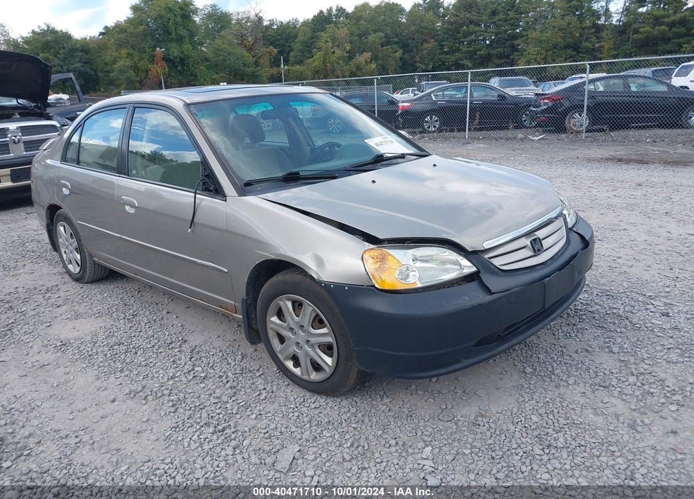 2003 HONDA CIVIC EX VIN: 2HGES25733H518204