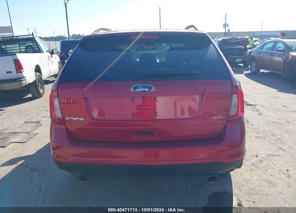 2012 FORD EDGE SEL VIN: 2FMDK3JC3CBA90989
