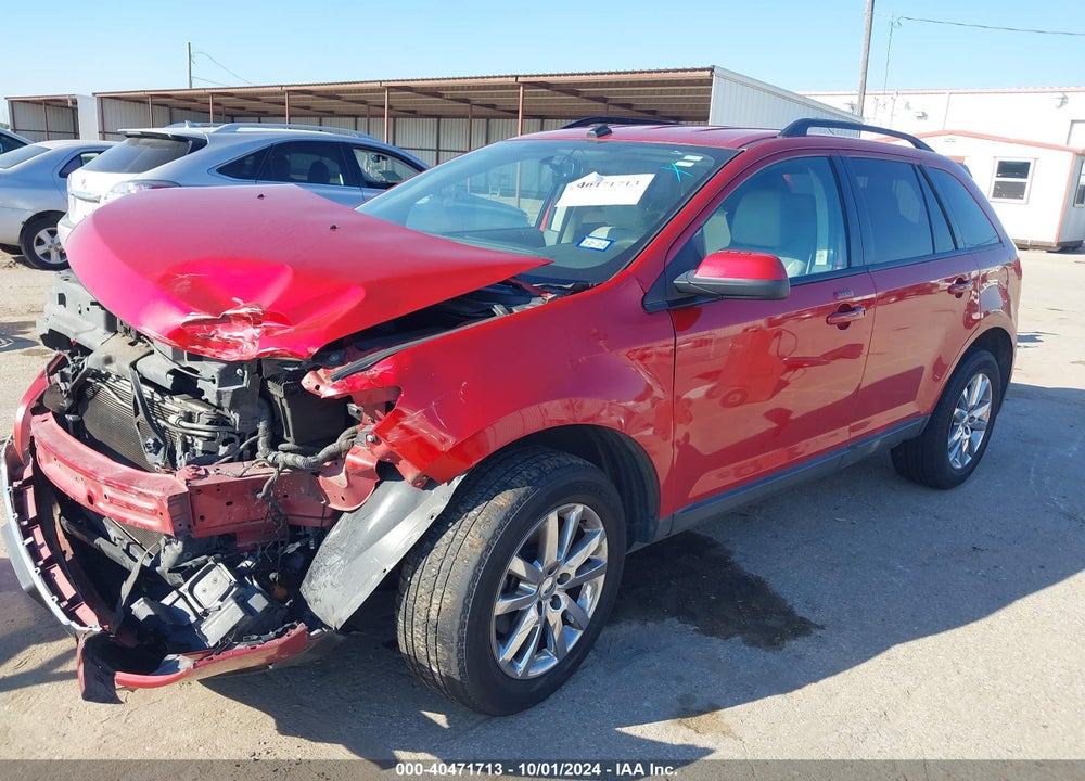 2012 FORD EDGE SEL VIN: 2FMDK3JC3CBA90989