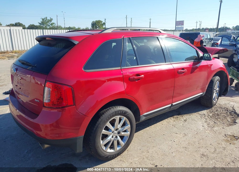 2012 FORD EDGE SEL VIN: 2FMDK3JC3CBA90989