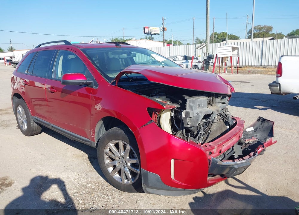 2012 FORD EDGE SEL VIN: 2FMDK3JC3CBA90989