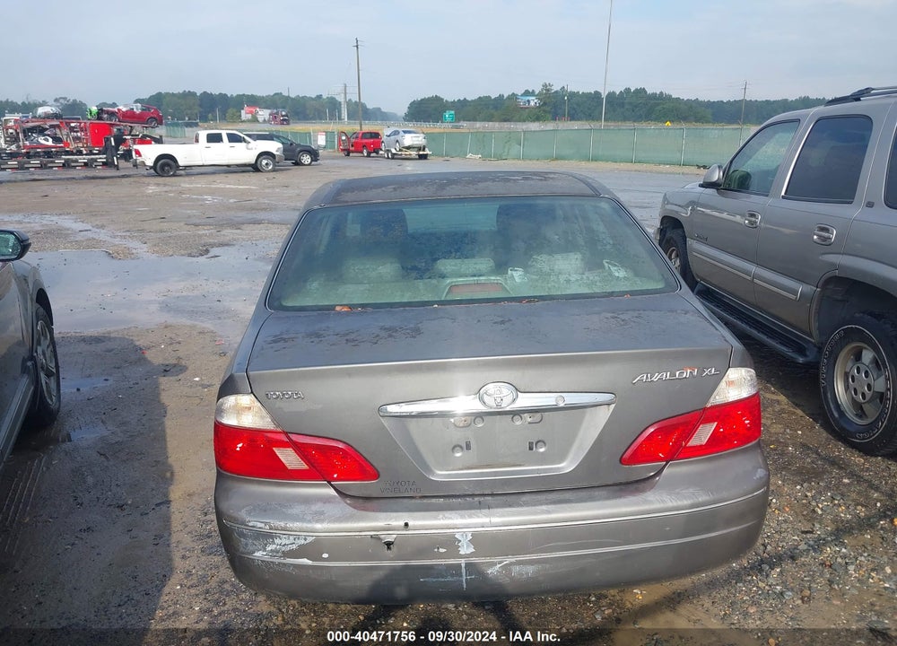 2004 TOYOTA AVALON XL VIN: 4T1BF28B34U382947