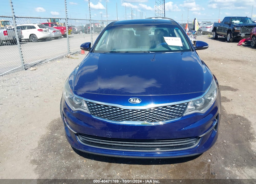 2016 KIA OPTIMA EX VIN: 5XXGU4L37GG004801