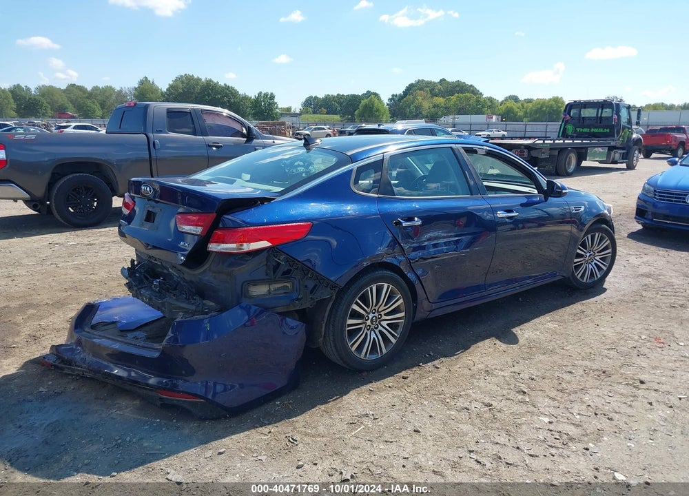 2016 KIA OPTIMA EX VIN: 5XXGU4L37GG004801
