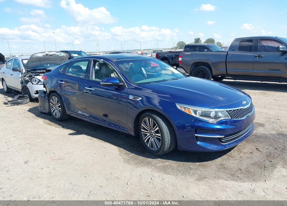 2016 KIA OPTIMA EX VIN: 5XXGU4L37GG004801