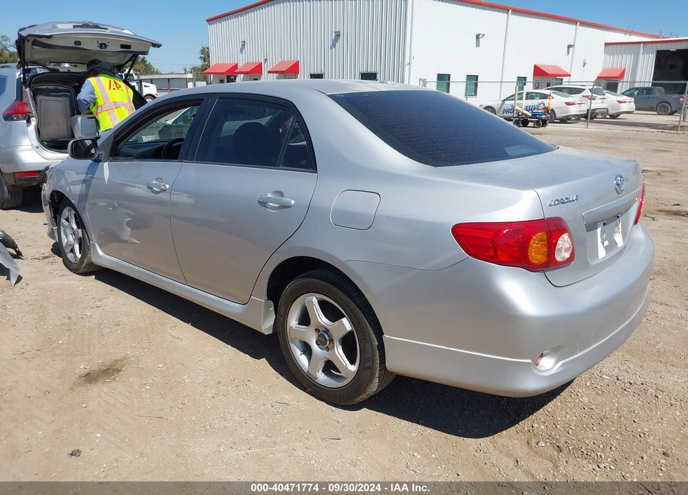 2009 TOYOTA COROLLA S VIN: 1NXBU40E19Z024566