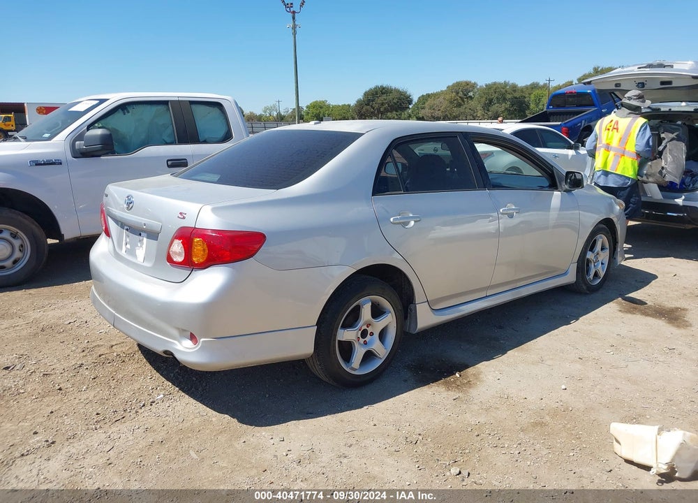 2009 TOYOTA COROLLA S VIN: 1NXBU40E19Z024566