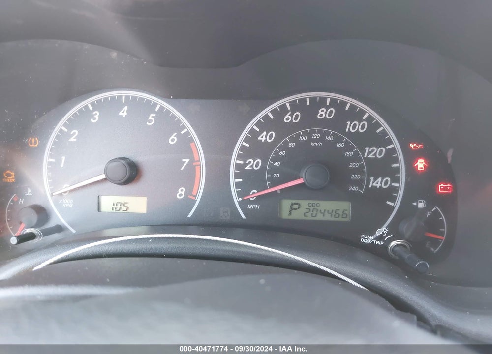 2009 TOYOTA COROLLA S VIN: 1NXBU40E19Z024566