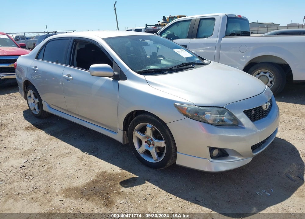 2009 TOYOTA COROLLA S VIN: 1NXBU40E19Z024566