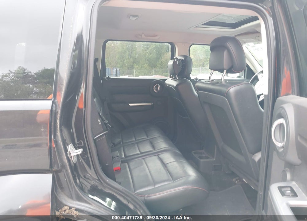 2011 DODGE NITRO SHOCK VIN: 1D4PT7GX5BW500370