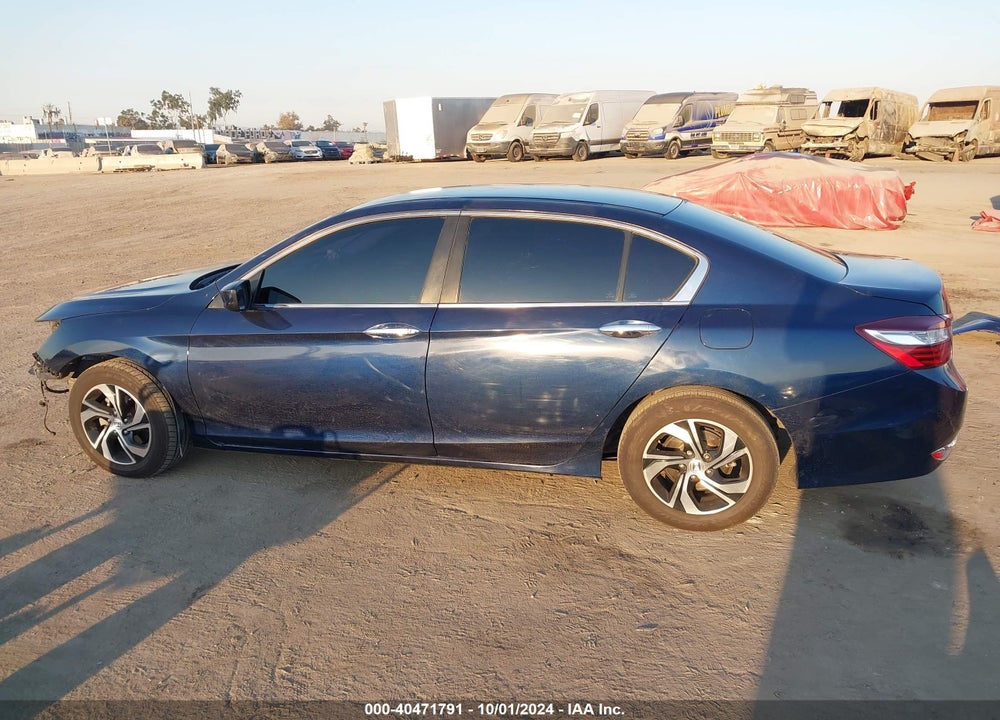 2017 HONDA ACCORD LX VIN: 1HGCR2F32HA265624