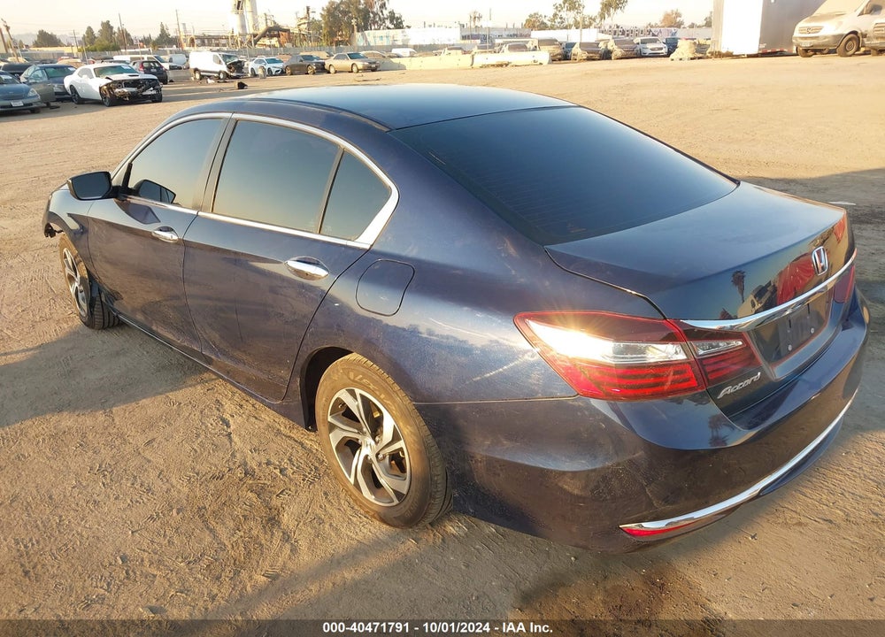 2017 HONDA ACCORD LX VIN: 1HGCR2F32HA265624