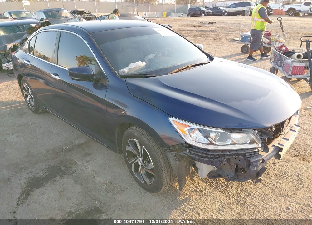 2017 HONDA ACCORD LX VIN: 1HGCR2F32HA265624
