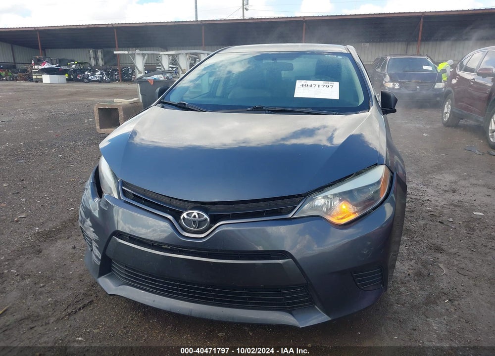 2015 TOYOTA COROLLA LE VIN: 5YFBURHE8FP288950