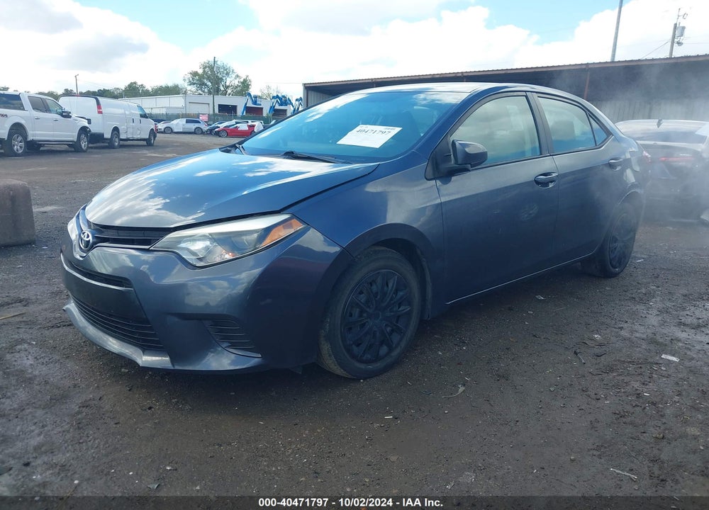 2015 TOYOTA COROLLA LE VIN: 5YFBURHE8FP288950
