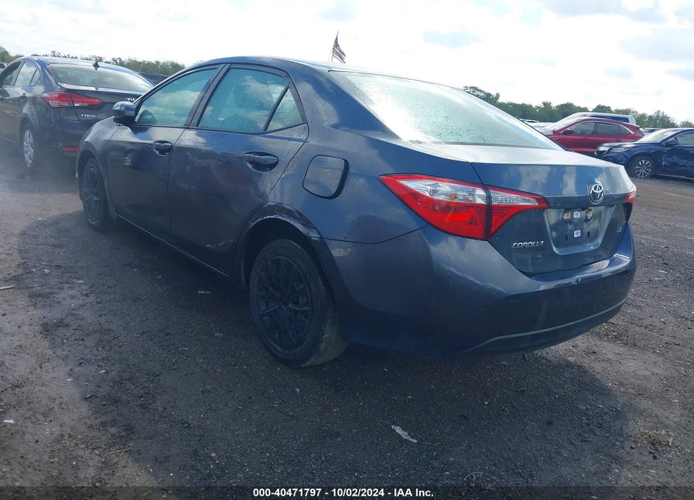 2015 TOYOTA COROLLA LE VIN: 5YFBURHE8FP288950