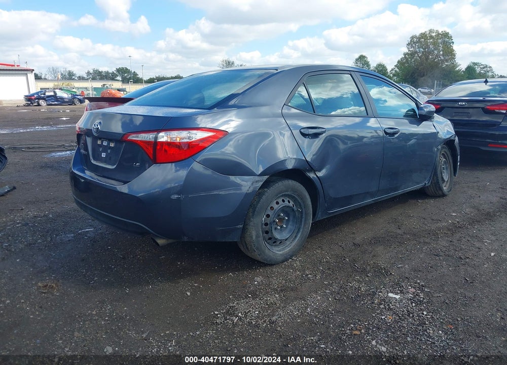 2015 TOYOTA COROLLA LE VIN: 5YFBURHE8FP288950