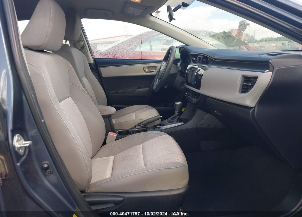 2015 TOYOTA COROLLA LE VIN: 5YFBURHE8FP288950