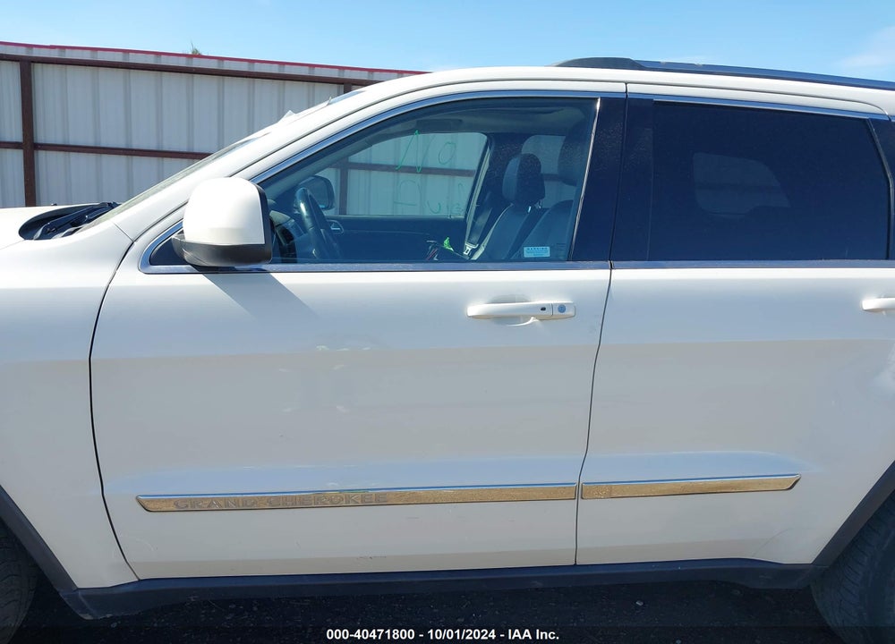2012 JEEP GRAND CHEROKEE LAREDO VIN: 1C4RJFAT1CC283141