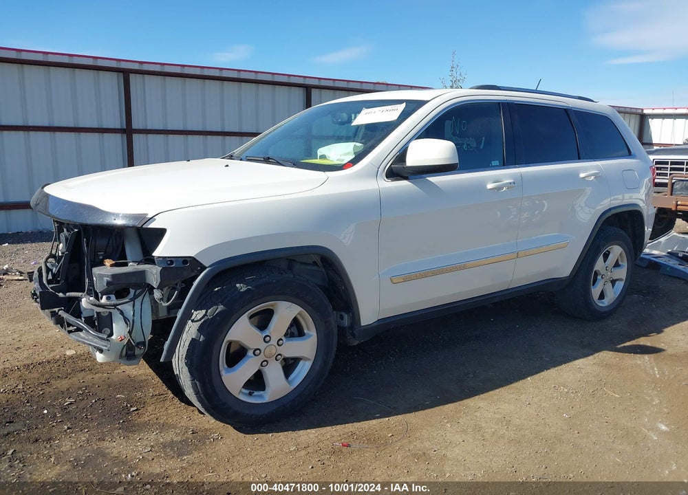 2012 JEEP GRAND CHEROKEE LAREDO VIN: 1C4RJFAT1CC283141