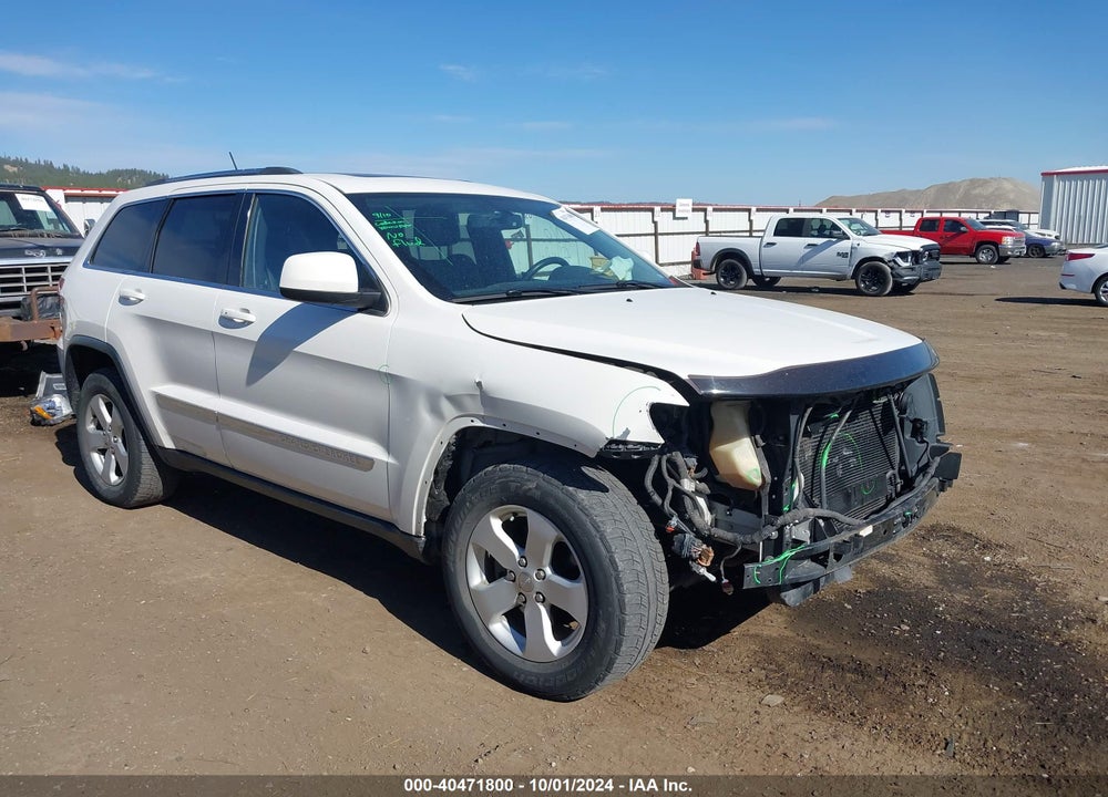 2012 JEEP GRAND CHEROKEE LAREDO VIN: 1C4RJFAT1CC283141