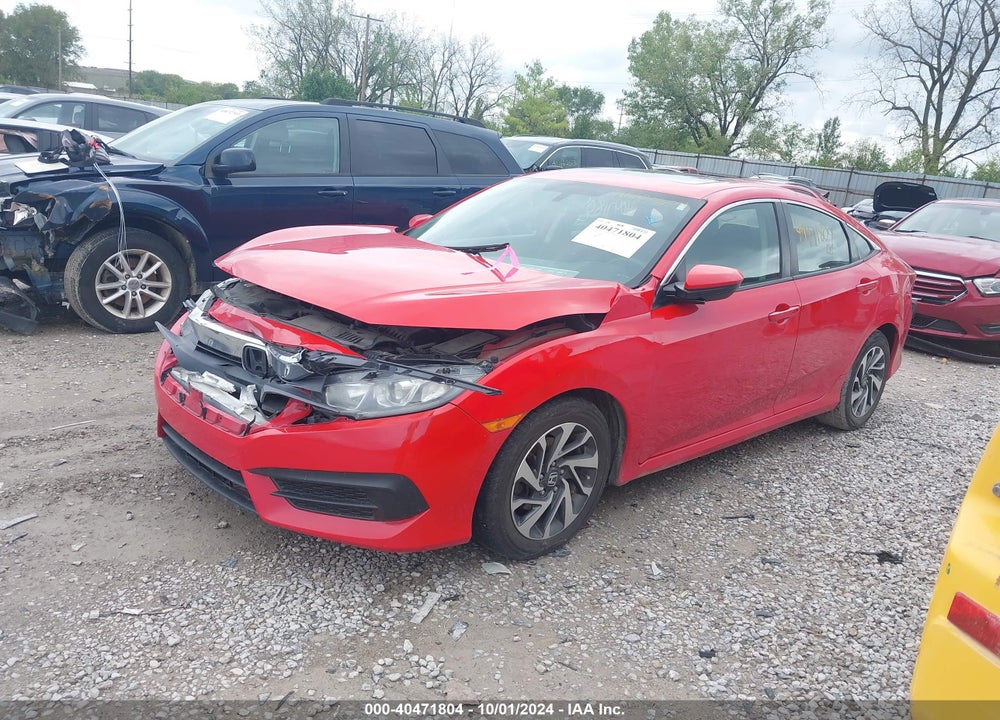 2017 HONDA CIVIC EX VIN: 2HGFC2F7XHH567701