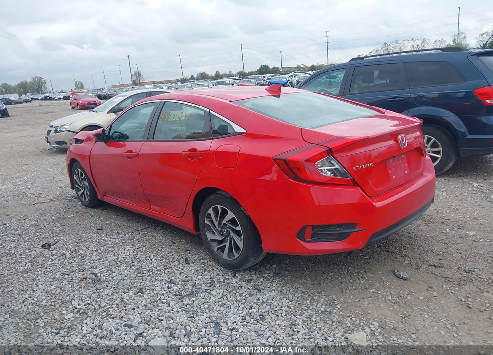 2017 HONDA CIVIC EX VIN: 2HGFC2F7XHH567701
