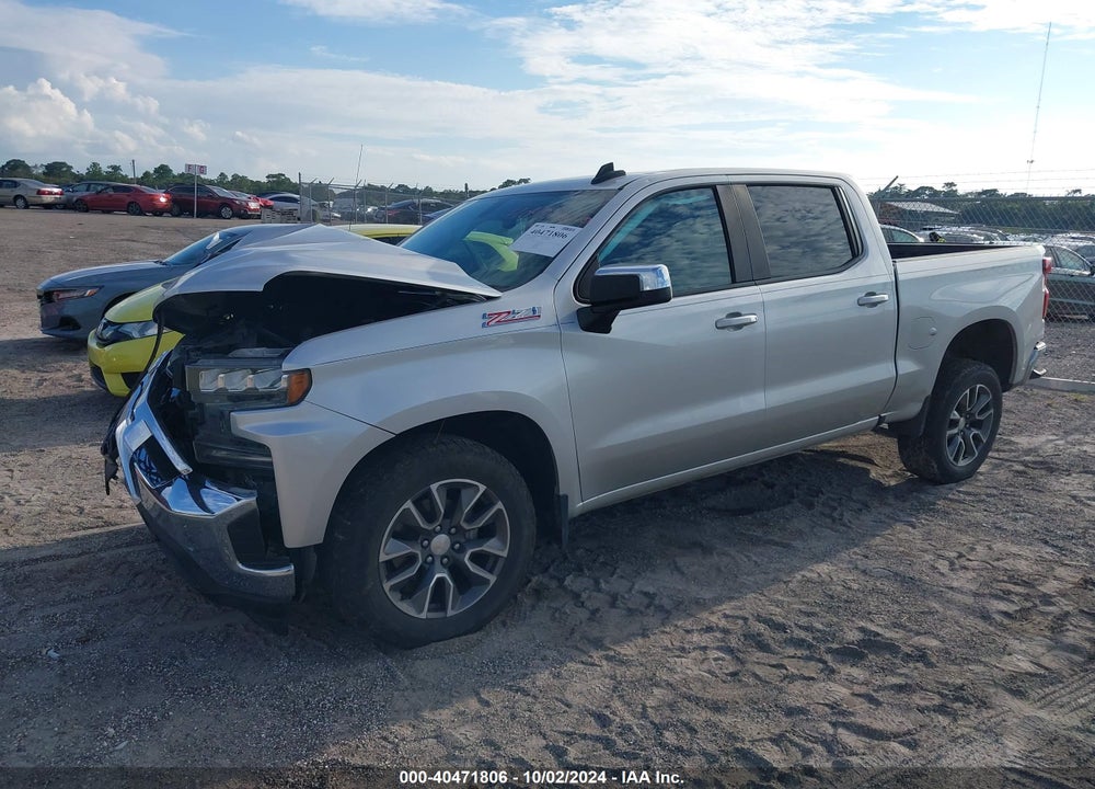 2019 CHEVROLET SILVERADO 1500 LT VIN: 3GCUYDEDXKG264919