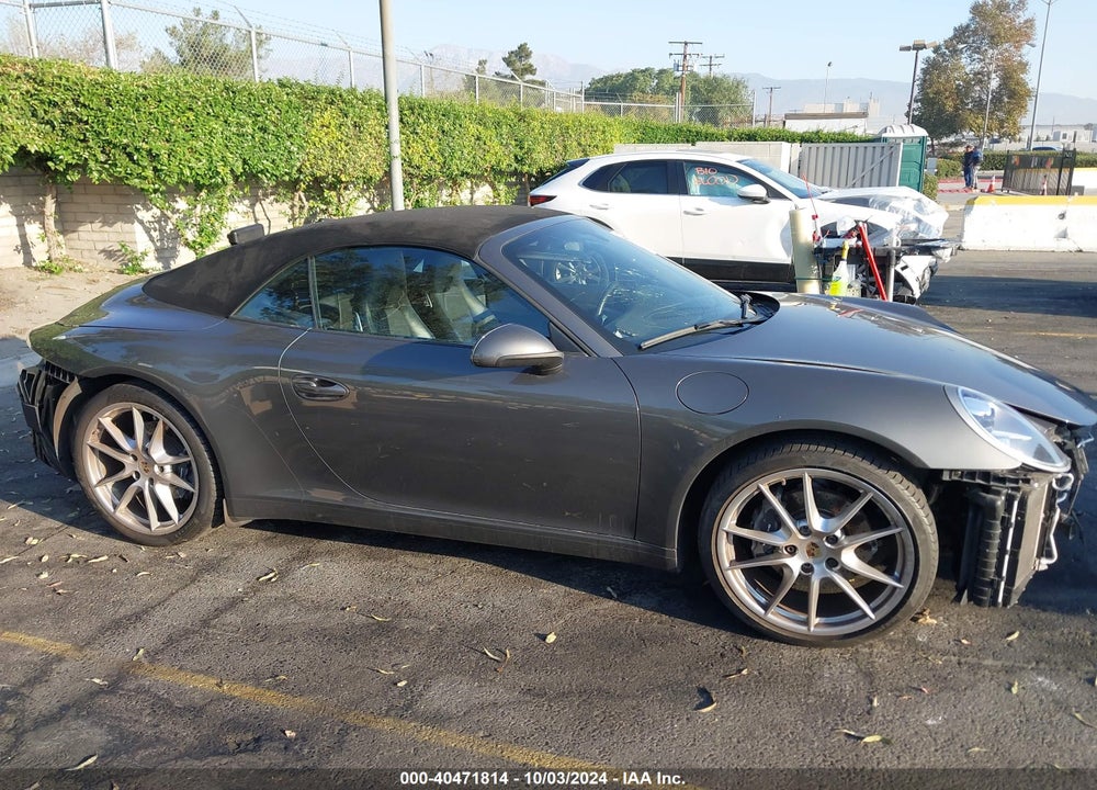 2012 PORSCHE 911 CARRERA VIN: WP0CA2A99CS140432
