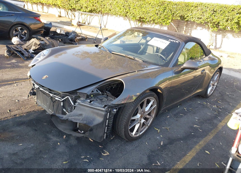 2012 PORSCHE 911 CARRERA VIN: WP0CA2A99CS140432