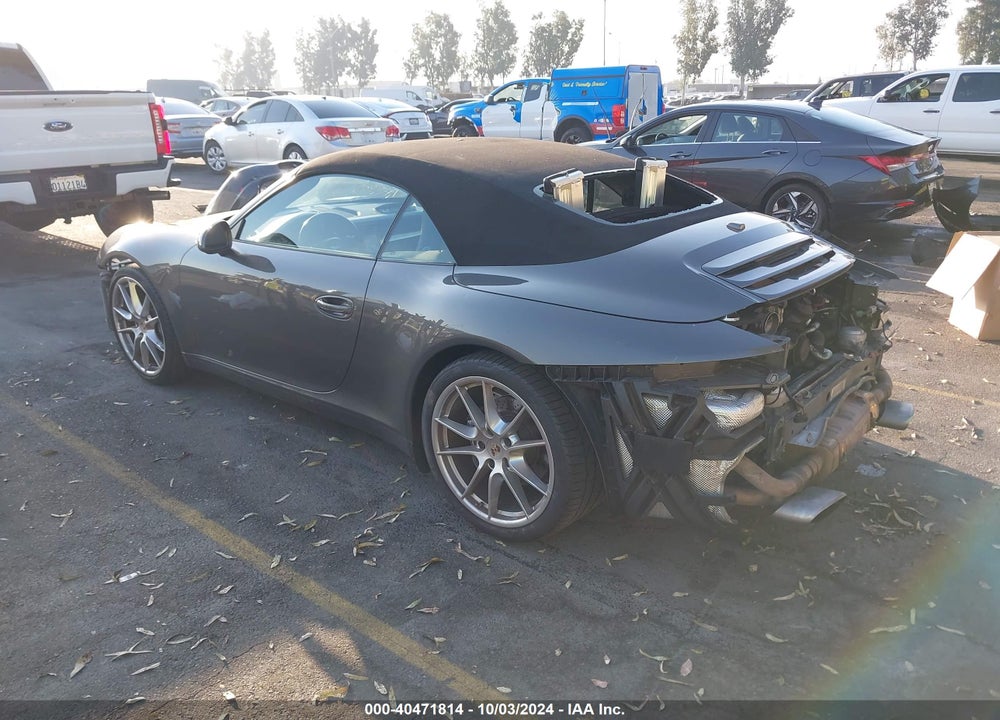 2012 PORSCHE 911 CARRERA VIN: WP0CA2A99CS140432