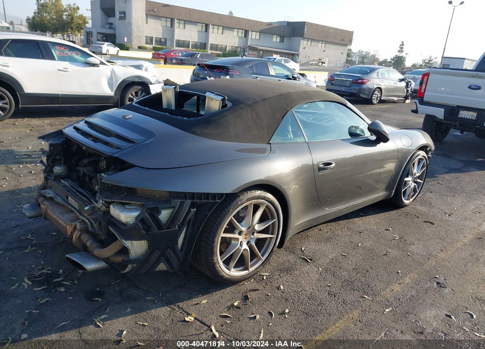 2012 PORSCHE 911 CARRERA VIN: WP0CA2A99CS140432