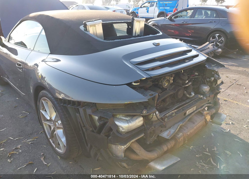 2012 PORSCHE 911 CARRERA VIN: WP0CA2A99CS140432