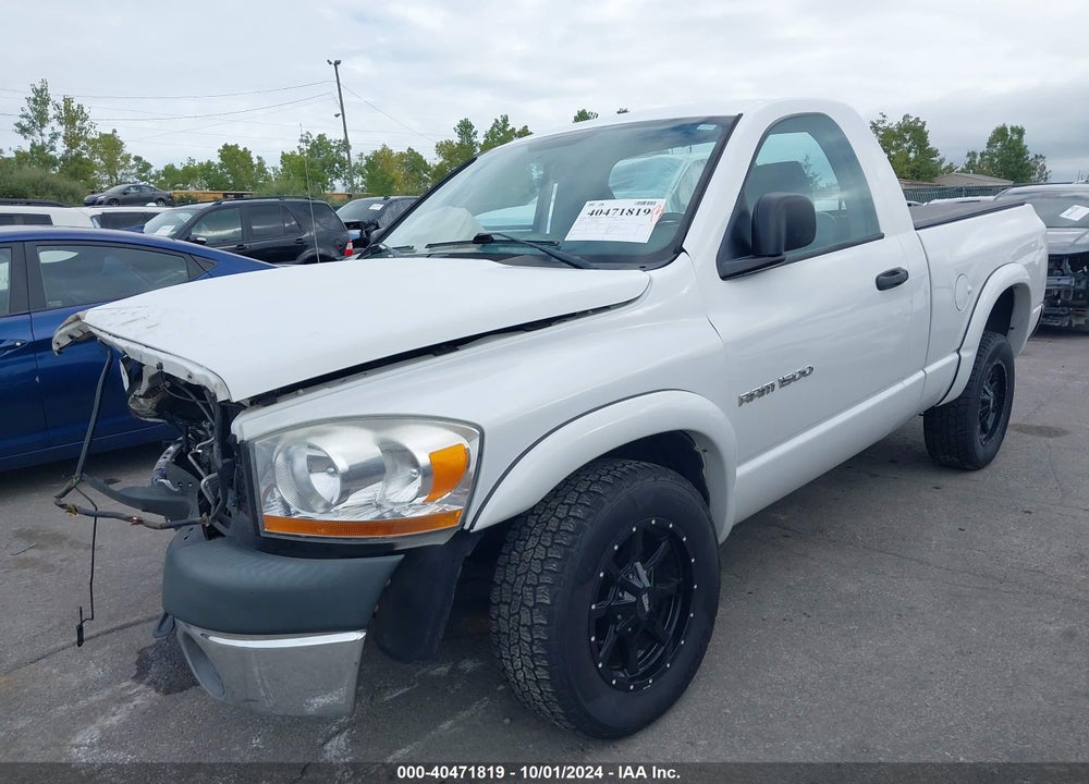 2006 DODGE RAM 1500 ST VIN: 1D7HA16K86J118658